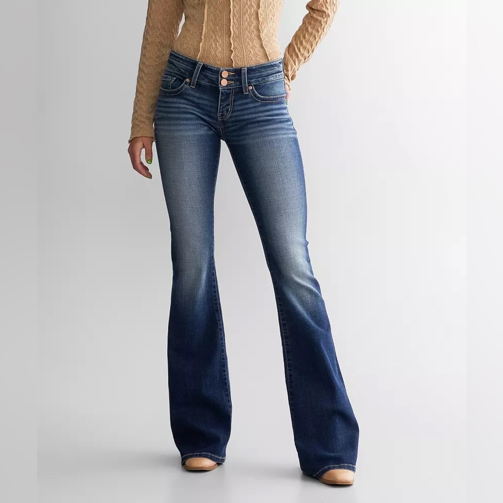 BKE Stella Flare Stretch Jean - Low Rise - 27 x 33